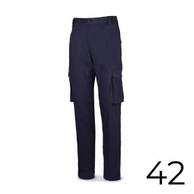 Pantalón strech 98% algodon 2% elastano 240g. azul marino talla 42 588pbsam/42 marca
