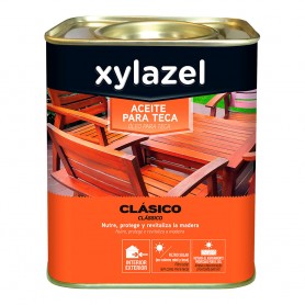 Xylazel aceite para teca incoloro 4l 5396258
