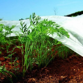 Tela de protección para cultivos-bobina 2x20m 17gr/m² biotop garden
