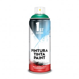 Pintura en spray 1st edition 520cc / 300ml mate verde estanque ref 651