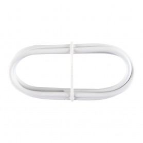 Cable plastificado blanco (gusanillo) 1m portavisillo pv024 cintacor