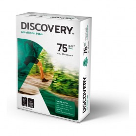 Pack 500 hojas papel multifunción discovery dina4 75g