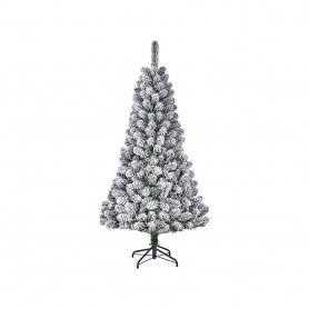Arbol de navidad efecto escarcha con 164 ramas ø71x120cm