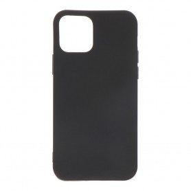 Carcasa negra de plástico soft touch para iphone 12 pro