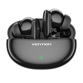 Auriculares Bluetooth Vention NBFB0 con estuche de carga/ Autonomía 7h/ Negros
