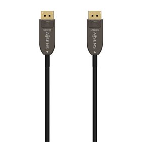Cable DisplayPort 1.4 AOC 8K Aisens A155-0608/ DisplayPort Macho - DisplayPort Macho/ 20m/ Negro