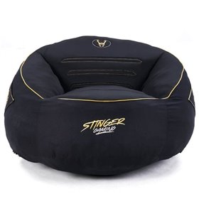 Puff Woxter Stinger Gaming/ con relleno/ Negro y Dorado