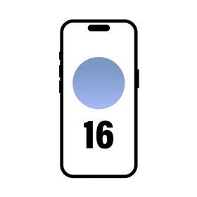 Smartphone Apple iPhone 16 256GB/ 6.1'/ 5G/ Azul Ultramar