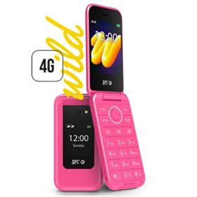 Teléfono Móvil SPC WILD para Personas Mayores/ 4G/ Rosa