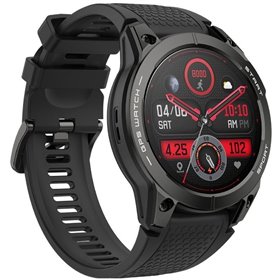 Smartwatch Aiwa SW-A2000/ Notificaciones/ Frecuencia Cardíaca/ GPS/ Negro