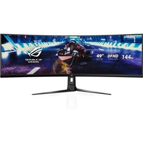 Monitor Gaming Ultrapanorámico Curvo Asus Rog Strix XG49VQ 49'/ Dual FHD/ 4ms/ 144Hz/ VA/ Multimedia/ Negro