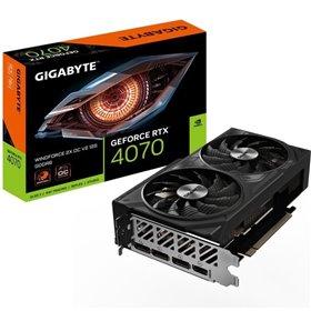 Tarjeta Gráfica Gigabyte GeForce RTX 4070 WindForce 2X OC V2 12G/ 12GB GDDR6