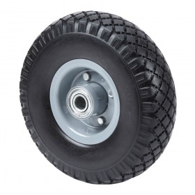 Rueda impinchable con nucleo metálico y rodamiento de bolas, carga máx. 100 kg, ø 26 cm