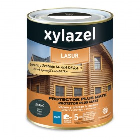 Protector madera plus decora ebano mate 0,25 l