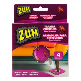 Trampa para chinches adhesiva, 4 uds