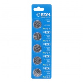 Micro pila litio boton max-pro edm cr2016 3v ø20x1,6mm