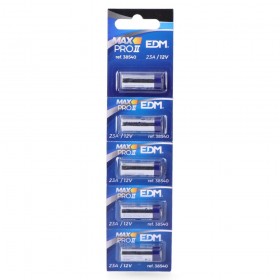 Pila alkalina max-pro 23a 12v mando a distancia ø10,3x28,5mm