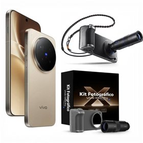 Smartphone Vivo X300 Pro 16GB/ 512GB/ 6.78'/ 5G/ Marron + Kit fotográfico Vivo X300