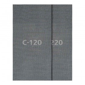Hojas de lija 115 x 280 mm, 2 x grano 120 + 2 x grano 220