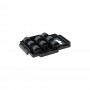 Plataforma con ruedas, 140 x 105 x 25 mm