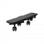 Plataforma con ruedas, 360 x 100 x 80 mm