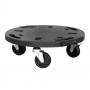 Plataforma con ruedas, ø400 x 125 mm