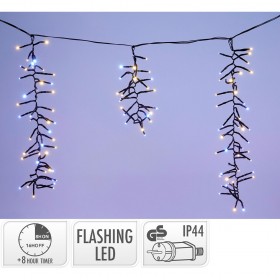 Cortina carámbanos led