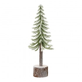 Mini árbol nevado de interior ø8 x 25 cm