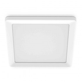 Plafón cuadrado blanco valen, 17 w, 2050 im, 2200-6500 k, 395 x 37 x 395 mm