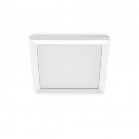 Plafón cuadrado blanco valen, 13 w, 1550 im, 2200-6500 k, 295 x 37 x 295 mm