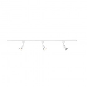 Sistema de riel easylink 3 proyectores, tobia, 5 w, blanco