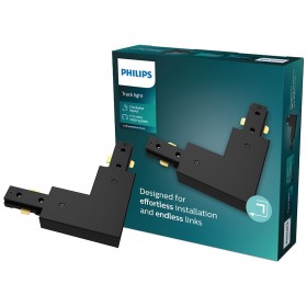 Conector en l sentido horario easylink, negro