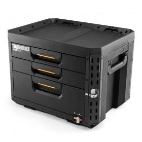 Caja de herramientas xl con 3 cajones y cerradura, stachtech, 53 x 40,5 x 39,5 cm