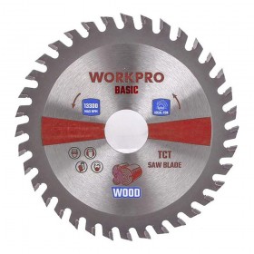 Disco de sierra circular tct para madera, basic, ø115 x 22,2 mm x 36 dientes