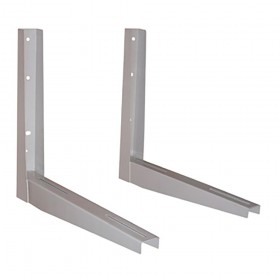 Soporte climatización de acero galvanizado 45 x 45 x 5 cm, espesor 1,5 mm