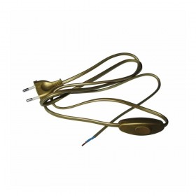 Conexión eléctrica con interruptor de mano, lfm 275/100-50, oro