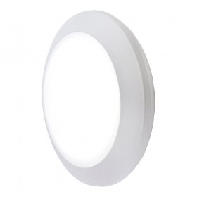 Plafón superficie redondo berta, translúcido, e27, blanco, ø275 x 80 mm