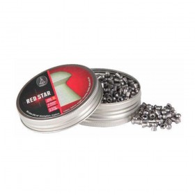 Balines red star calibre 5,5 mm (.22) 1,18 g (18,21 gr) 250 uds