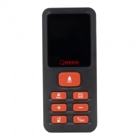 Medidor de distancia láser rojo 40 m