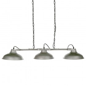 Lámpara de techo, metal, color gris, 107 x 66 x 27 cm