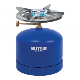 Fogón de camping destroyer botella azul ø23x7cm butsir