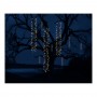 Cortina cascada ideal para árboles con 8 funciones 200cm 480 leds