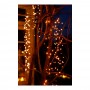 Cortina cascada ideal para árboles con 8 funciones 200cm 480 leds