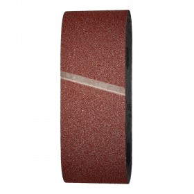 Set 3 lijas de banda, corindón, grano40, 75x533mm 1916000 wolfcraft