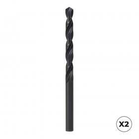 Pack con 2 brocas cilíndricas cortas hss din 338n 2,00mm iz27403 koma tools (izar)