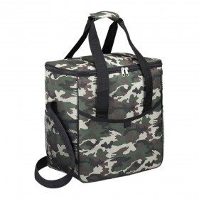 Nevera diseño camuflaje con asa 21l. hidalgo