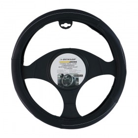 Funda para volante de ø37-39cm detalle gris dunlop