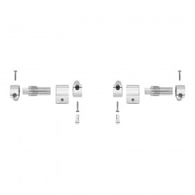 Kit conjunto bisagras para asiento con caria amortiguada roca varios modelos ai0001200r roca