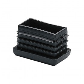 Contera rectangular aletas cnt04 10x40mm ne, 25 unid. micel