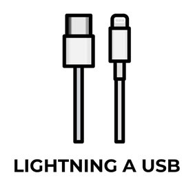 Cable Apple Lightning a USB V2 / 1M